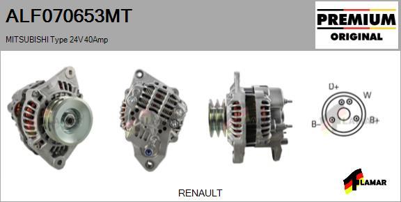 FLAMAR ALF070653MT - Alternator furqanavto.az