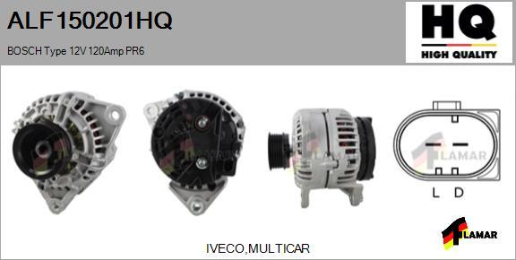 FLAMAR ALF150201HQ - Alternator furqanavto.az