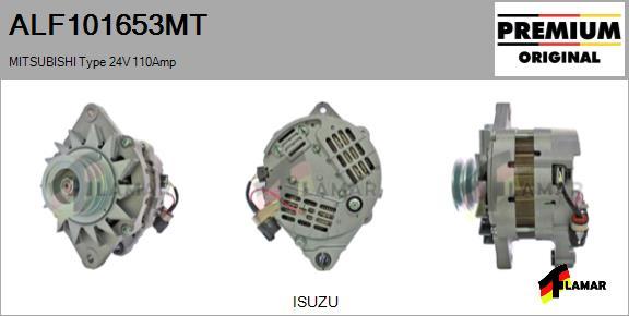 FLAMAR ALF101653MT - Alternator furqanavto.az