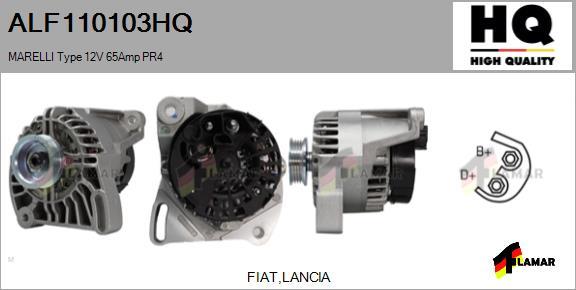 FLAMAR ALF110103HQ - Alternator furqanavto.az