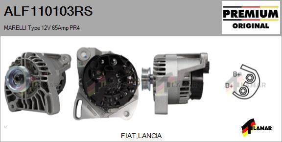 FLAMAR ALF110103RS - Alternator furqanavto.az