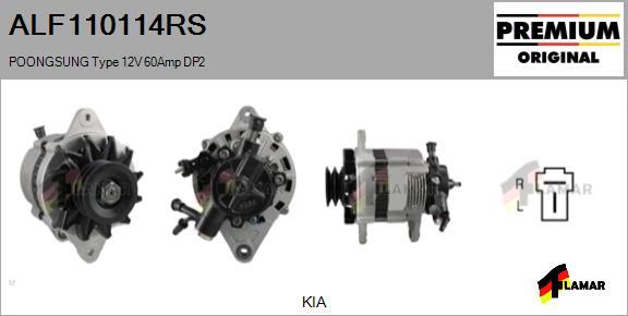 FLAMAR ALF110114RS - Alternator furqanavto.az