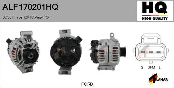 FLAMAR ALF170201HQ - Alternator furqanavto.az