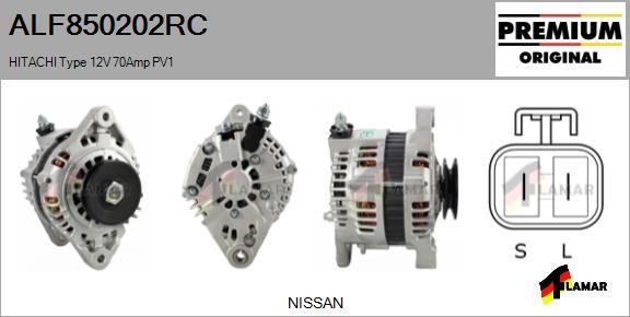 FLAMAR ALF850202RC - Alternator furqanavto.az