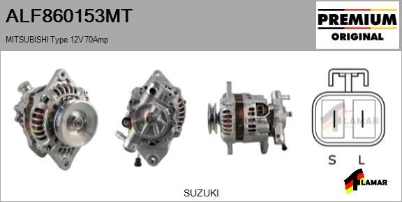 FLAMAR ALF860153MT - Alternator furqanavto.az