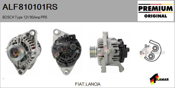 FLAMAR ALF810101RS - Alternator furqanavto.az