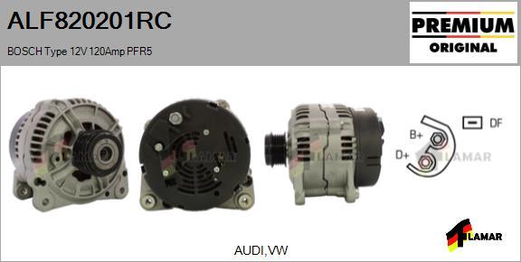 FLAMAR ALF820201RC - Alternator furqanavto.az