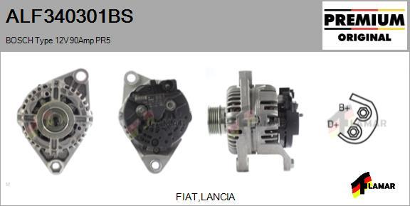 FLAMAR ALF340301BS - Alternator furqanavto.az