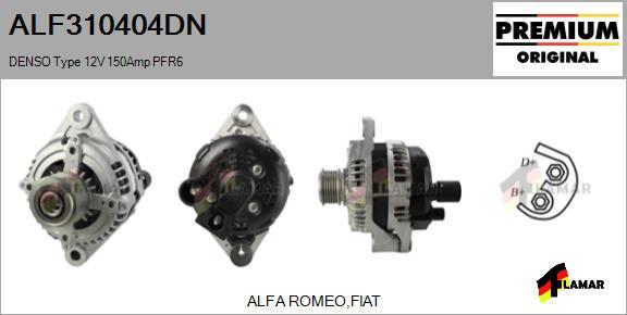 FLAMAR ALF310404DN - Alternator furqanavto.az