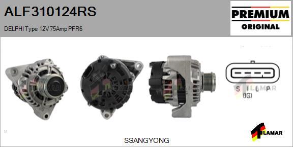 FLAMAR ALF310124RS - Alternator furqanavto.az