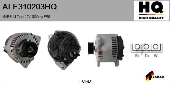 FLAMAR ALF310203HQ - Alternator furqanavto.az