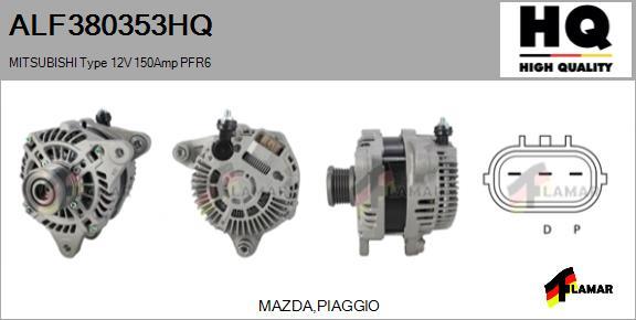 FLAMAR ALF380353HQ - Alternator furqanavto.az