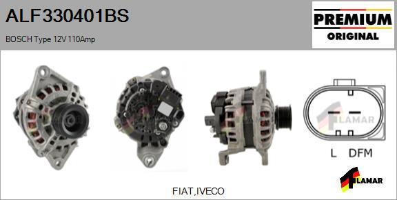 FLAMAR ALF330401BS - Alternator furqanavto.az