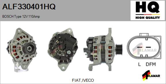 FLAMAR ALF330401HQ - Alternator furqanavto.az