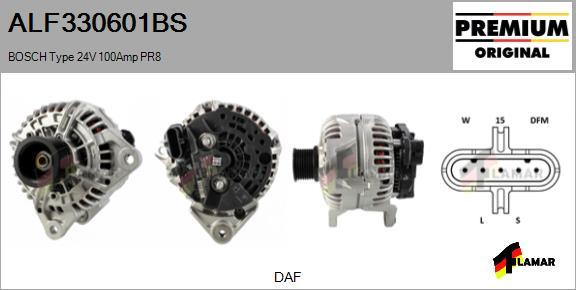 FLAMAR ALF330601BS - Alternator furqanavto.az