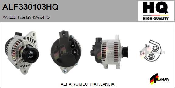 FLAMAR ALF330103HQ - Alternator furqanavto.az