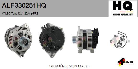 FLAMAR ALF330251HQ - Alternator furqanavto.az