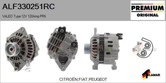 FLAMAR ALF330251RC - Alternator furqanavto.az