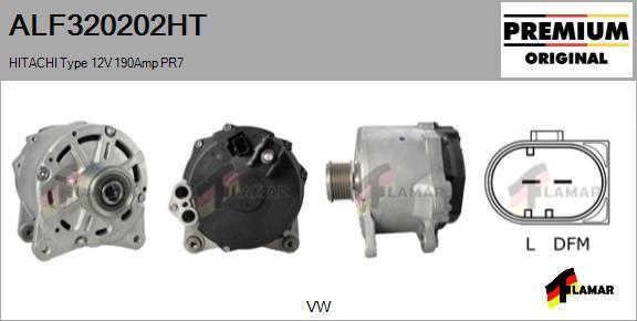 FLAMAR ALF320202HT - Alternator furqanavto.az