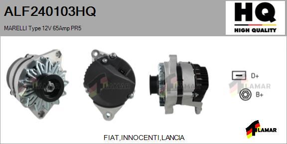 FLAMAR ALF240103HQ - Alternator furqanavto.az