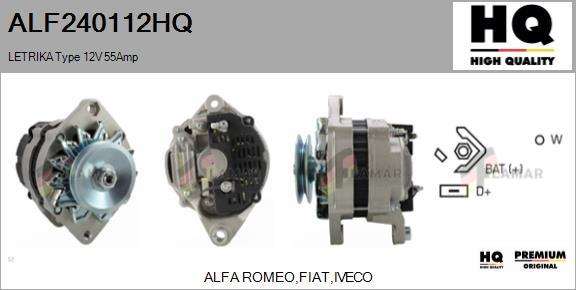 FLAMAR ALF240112HQ - Alternator furqanavto.az