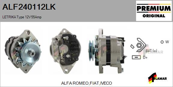 FLAMAR ALF240112LK - Alternator furqanavto.az