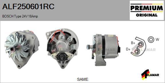 FLAMAR ALF250601RC - Alternator furqanavto.az