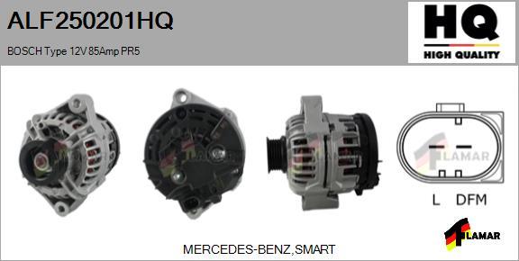 FLAMAR ALF250201HQ - Alternator furqanavto.az