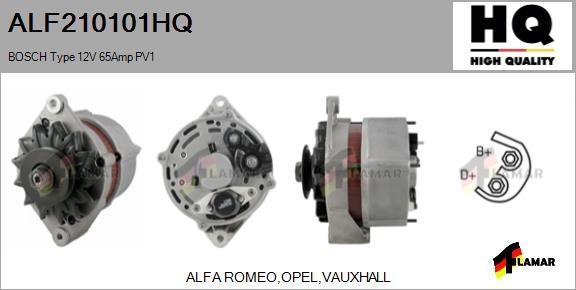 FLAMAR ALF210101HQ - Alternator furqanavto.az