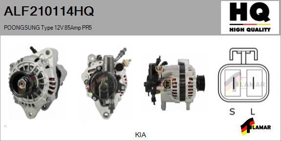 FLAMAR ALF210114HQ - Alternator furqanavto.az