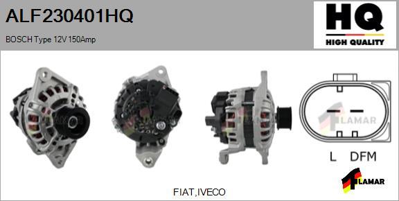 FLAMAR ALF230401HQ - Alternator furqanavto.az