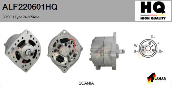 FLAMAR ALF220601HQ - Alternator furqanavto.az