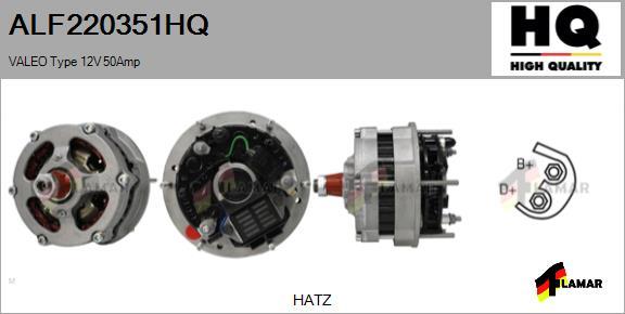 FLAMAR ALF220351HQ - Alternator furqanavto.az