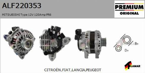 FLAMAR ALF220353
 - Alternator furqanavto.az