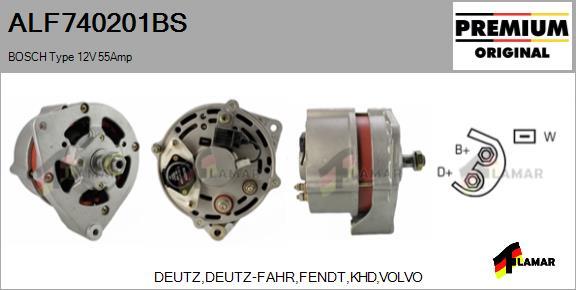 FLAMAR ALF740201BS - Alternator furqanavto.az