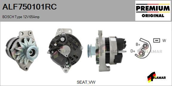 FLAMAR ALF750101RC - Alternator furqanavto.az