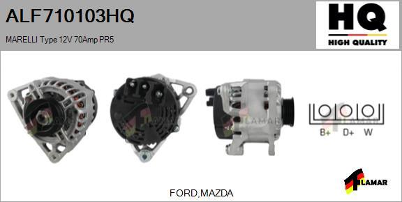 FLAMAR ALF710103HQ - Alternator furqanavto.az