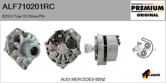 FLAMAR ALF710201RC - Alternator furqanavto.az