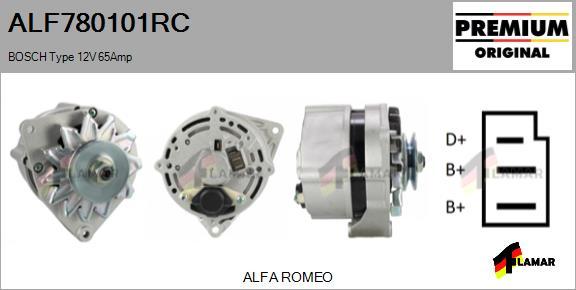FLAMAR ALF780101RC - Alternator furqanavto.az