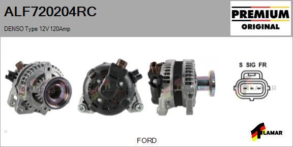 FLAMAR ALF720204RC - Alternator furqanavto.az