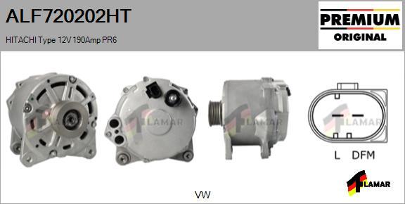 FLAMAR ALF720202HT - Alternator furqanavto.az