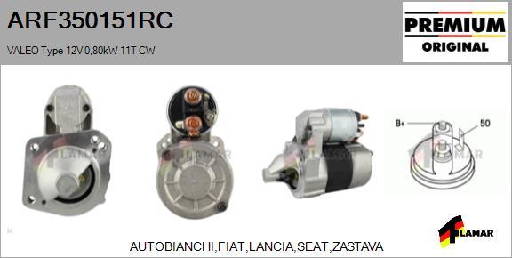 FLAMAR ARF350151RC - Başlanğıc furqanavto.az