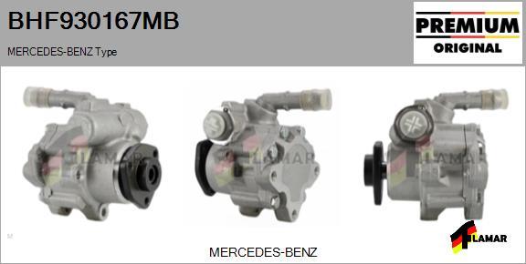 FLAMAR BHF930167MB - Hidravlik nasos, sükan sistemi furqanavto.az