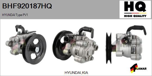 FLAMAR BHF920187HQ - Hidravlik nasos, sükan sistemi furqanavto.az