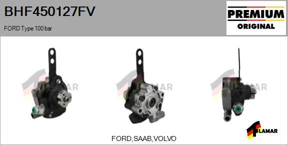 FLAMAR BHF450127FV - Hidravlik nasos, sükan sistemi furqanavto.az