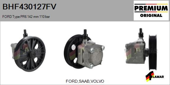 FLAMAR BHF430127FV - Hidravlik nasos, sükan sistemi furqanavto.az