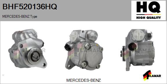 FLAMAR BHF520136HQ - Hidravlik nasos, sükan sistemi furqanavto.az