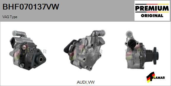 FLAMAR BHF070137VW - Hidravlik nasos, sükan sistemi furqanavto.az