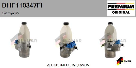 FLAMAR BHF110347FI - Hidravlik nasos, sükan sistemi furqanavto.az