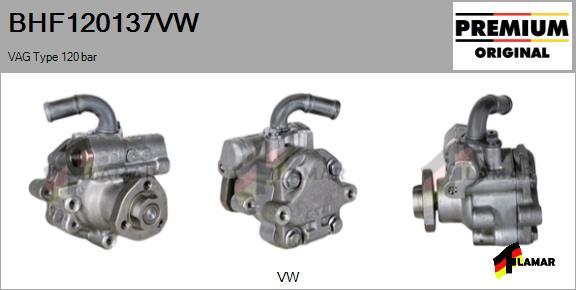 FLAMAR BHF120137VW - Hidravlik nasos, sükan sistemi furqanavto.az